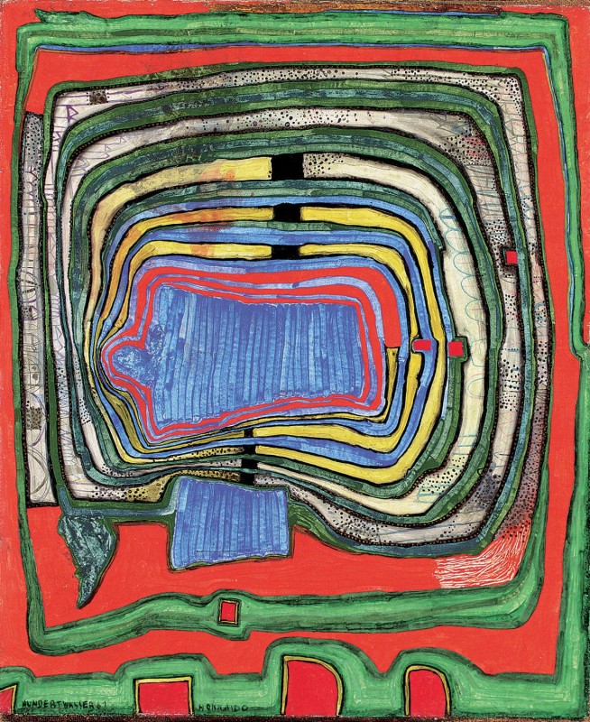 Friedensreich Hundertwasser Kunstdruck Sammlung
